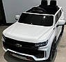Дитячий електромобіль на акумуляторі Chevrolet Tahoe M 4958 з пультом радіокерування для дітей 3-8 років білий, фото 3