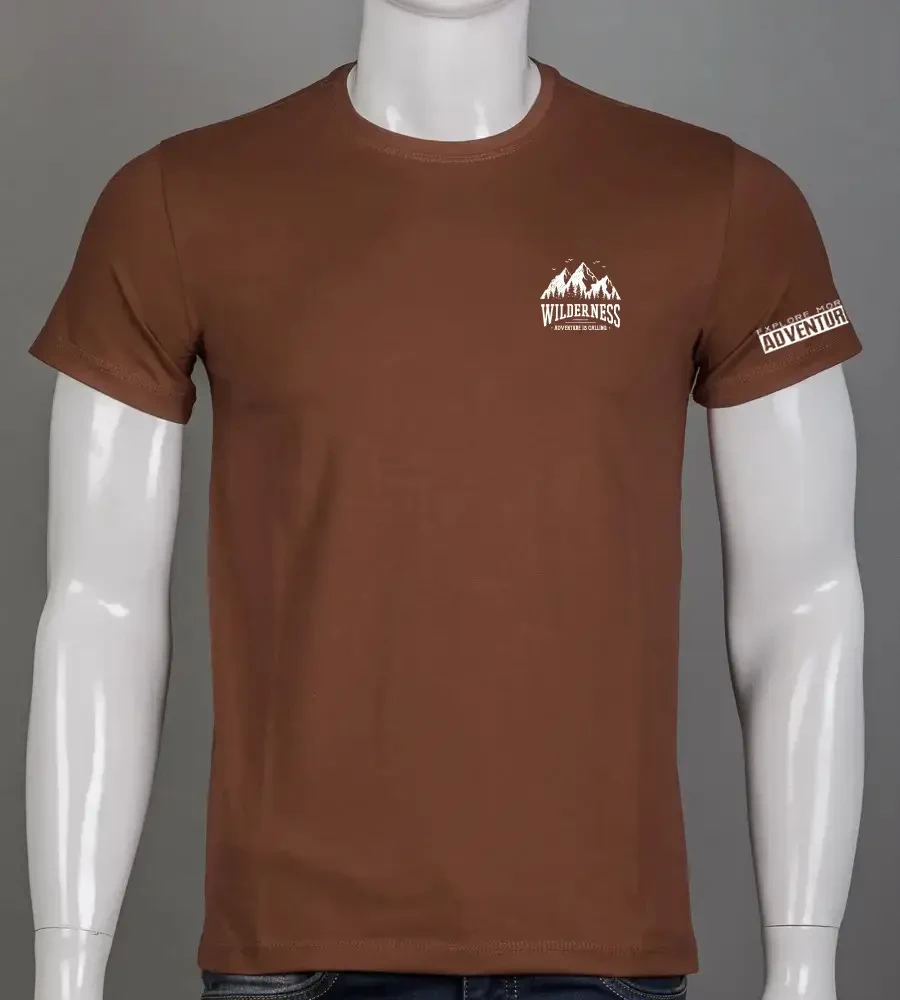 Футболка чоловіча Wilderness Коричневий 2405м, XL (1шт)
