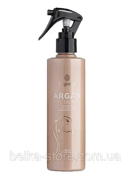 СПРЕЙ ДЛЯ ВОЛОССЯ З АРГАНОЮ ARGAN OIL HAIR SPRAY BOGENIA, фото 1