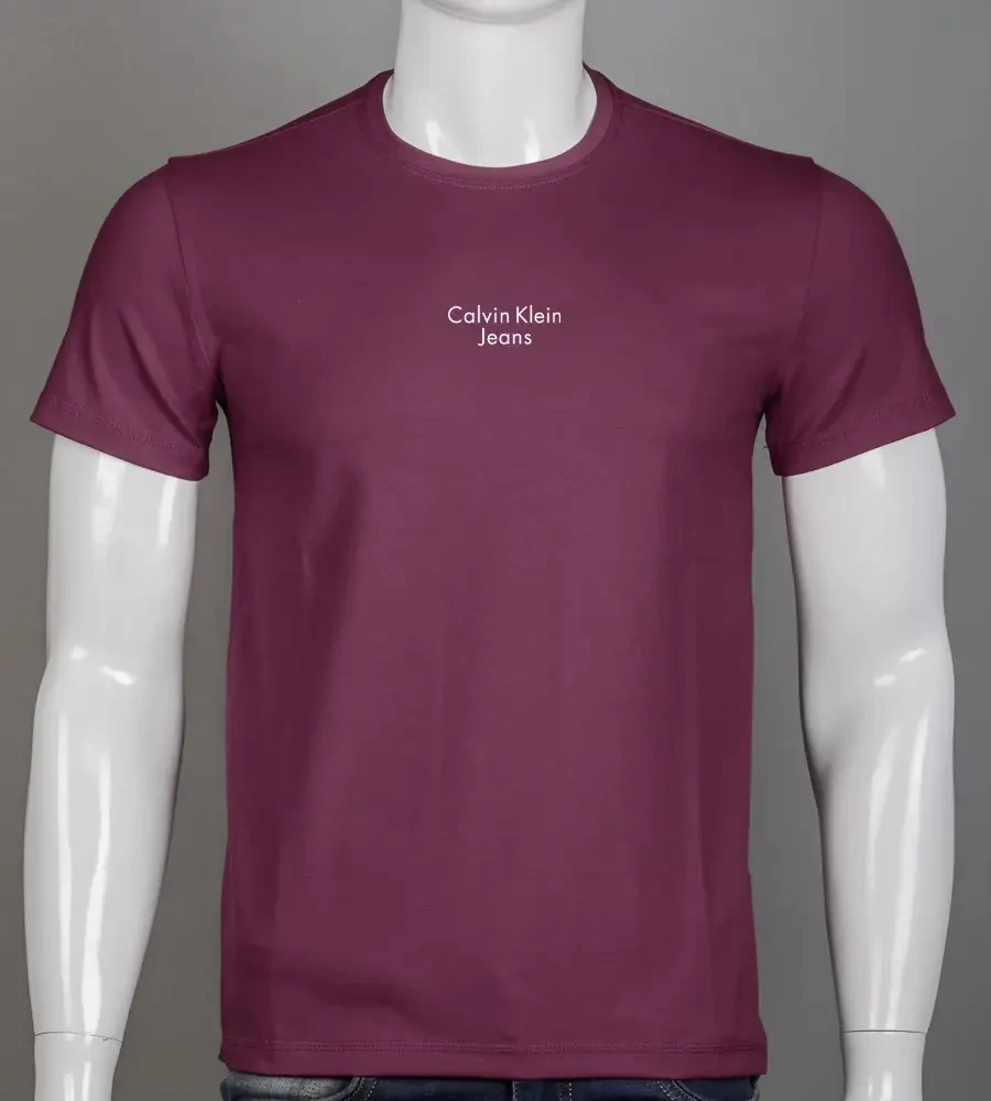 Футболка чоловіча Calvin Klein Jeans Бордовий 2303м, XL (1шт)
