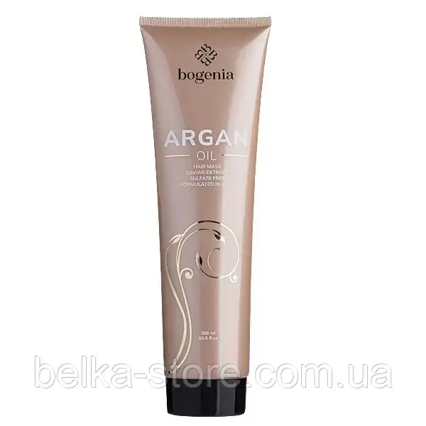 МАСКА ДЛЯ ВОЛОССЯ З АРГАНОЮ ARGAN OIL & CAVIAR EXTRACT HAIR MASK BOGENIA, фото 1