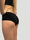 Шорти гімнастичні на резинці чорні, кулір, фото 3