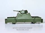 Масштабна модель вітчизняного 2-х осного броневагону PL-43, масштабу 1:87, фото 3