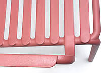 Стілець пластиковий для дачі Nardi Doga Relax коричневий, фото 5