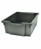 Пластиковий лоток F2 Gratnells сірий 312х427х150 мм без напрямних Контейнер для шкільних меблів