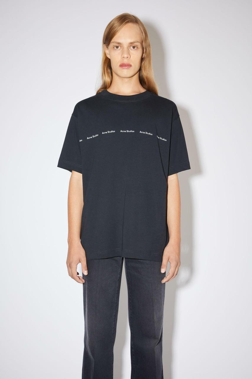 Футболка No Brand Logo Print T-Shirt Optic Black S