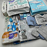 Готовий набір для малюка до пологового будинку (24 одиниці + прозора сумка в подарунок) Baby Boy ЕкоМама Різні кольори, фото 4