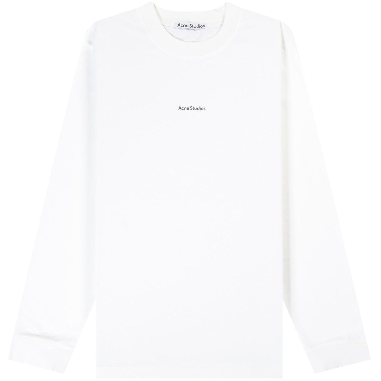 Футболка No Brand Erwin Long Sleeve Stamp Tee White XS