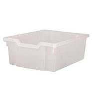 Пластиковий лоток F2 Gratnells прозорий 312х427х150 мм без напрямних Контейнер для шкільних меблів