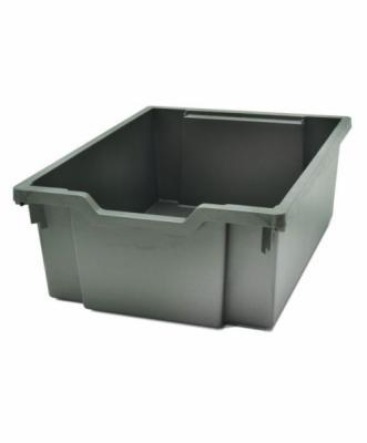 Пластиковий лоток F2 Gratnells сірий 312х427х150 мм з направляючими Контейнер для меблів