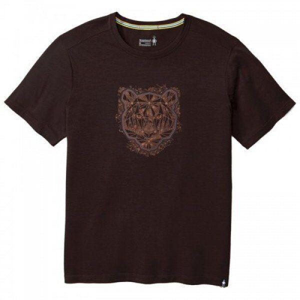 Футболка Smart Wool Men's Merino 150 Le Tigre Tee S Sumatra Brown (1033-SW 16077.893-S)