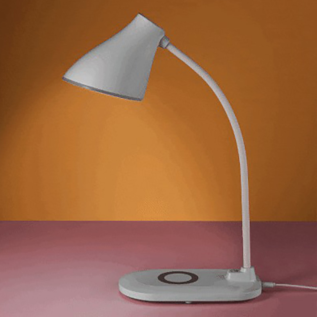 Лампа настільна світлодіодна Fundesk LC6 White New для школяра