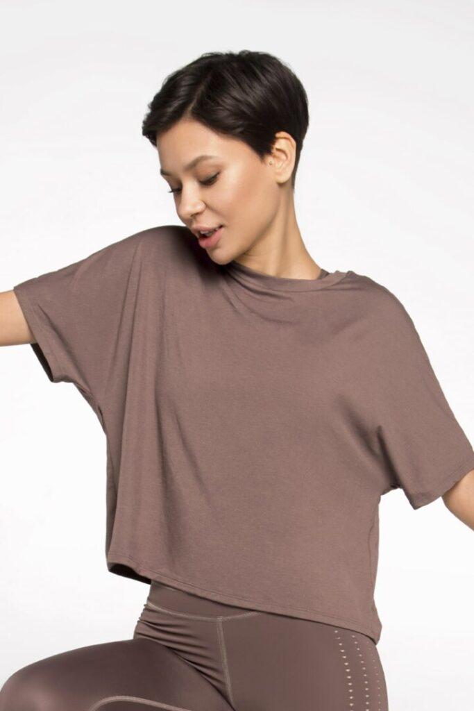 Футболка Designed for Fitness OVERSIZE LONG NUDE XS/S