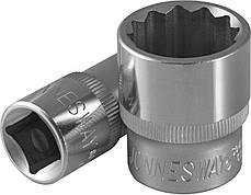 Торцевая головка JONNESWAY S04H4922 1/2" 12-гр 22 мм