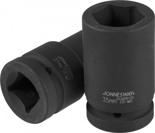 Голівка ударна подовжена JONNESWAY S03AD6130 3/4" 30мм
