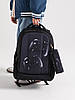 Рюкзак шкільний ортопедичний для хлопчика підлітковий 5-11 клас чорний SkyName 57-63, фото 7