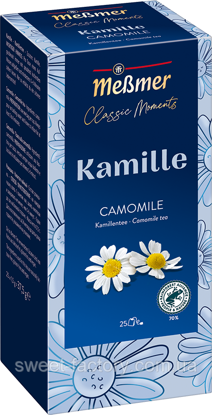Чай Messmer Classic Moments Rooibos Vanille 25s 37g