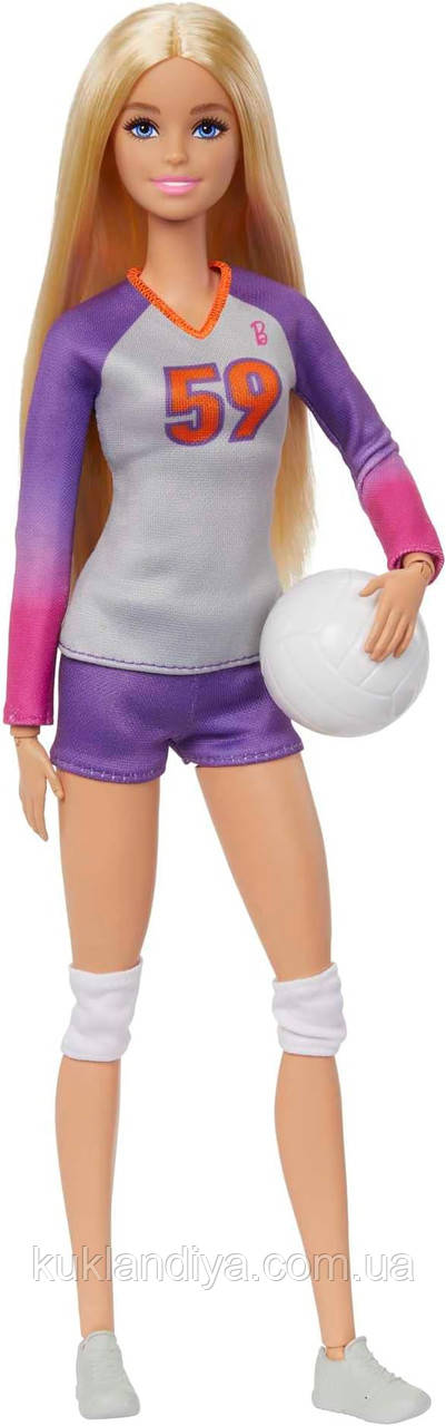 Кукла Барби Йога Волейболістка- Barbie Made to Move
