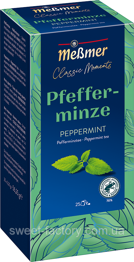 Чай Messmer Classic Moments Pfefferminze 25s 56g