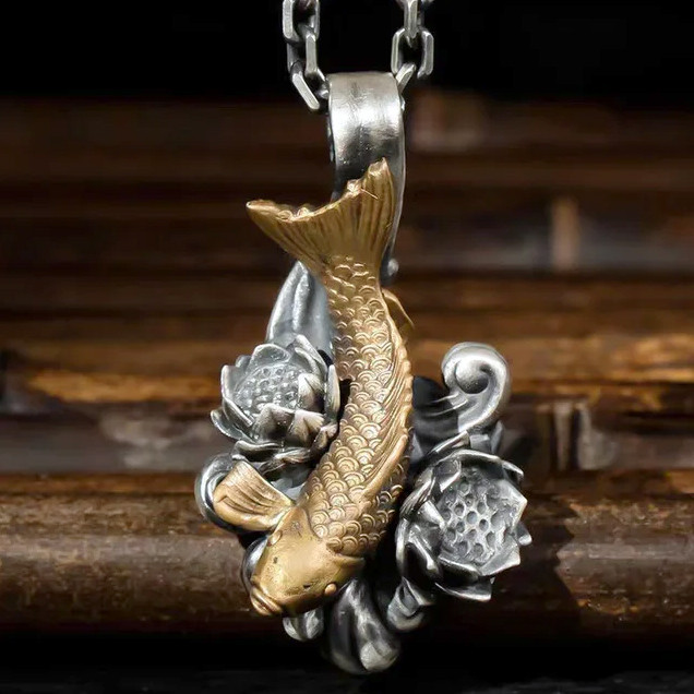 Амулен Фен шуй Золота Рибка, фото 1