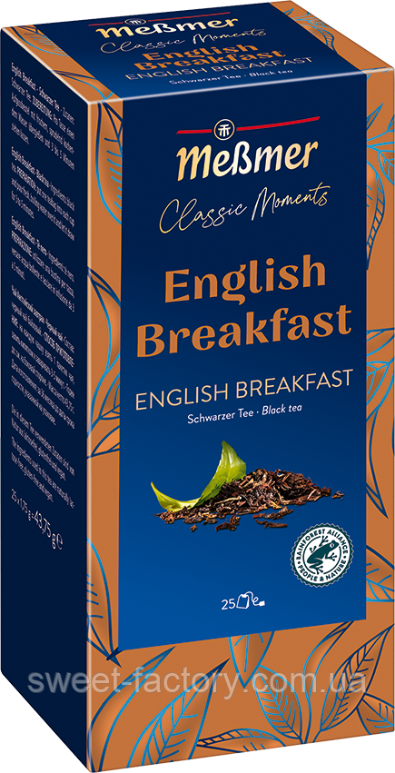 Чай Messmer Classic Moments English Breakfast 25s 43g
