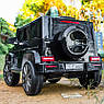 Дитячий електромобіль на акумуляторі джип Mercedes G500 на радіокеруванні для дітей 3-8 років Чорний, фото 7