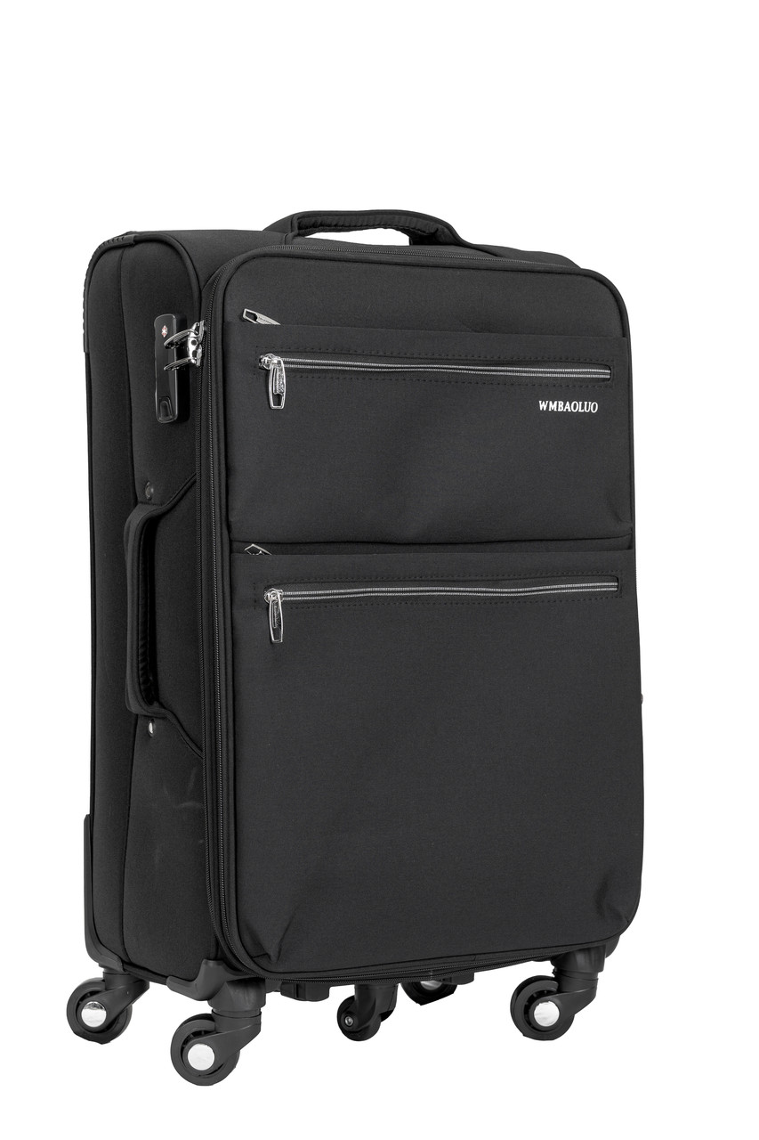 Валіза тканинна, середня на 5 коліс, фото 1