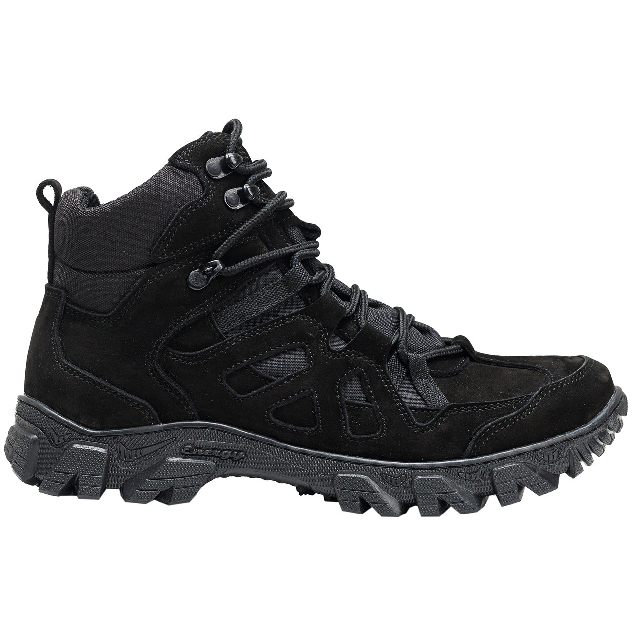 Тактичні черевики літні закритого плану, військове взуття гром чорні, фото 1