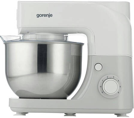 Gorenje Кухонна машина 800Вт, чаша-метал, корпус-метал, насадок-3, білий, фото 1