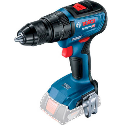 Bosch Шурупокрут-дриль ударний акумуляторний GSB 18 V-50, 18В, 28•50Нм, 20+2, 0-460-1800об•хв, 1.1кг, без АКБ, фото 1