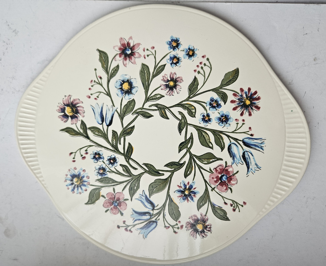 Вінтажна порцелянова таця, фото 1