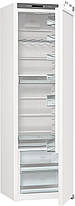 Gorenje Холодильна камера вбудована, 177x55,5х54,5, 301л, А++, інв., дисплей, білий, фото 4