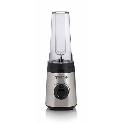 Gorenje Блендер для смузі 320Вт, чаша-600мл, нерж-чорний, фото 1