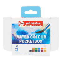 Набір акварельних фарб TALENS ART CREATION Pocket box 12кол Royal Talens
