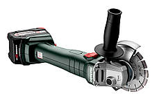 Metabo Шліфмашина кутова акумуляторна W 18 L 9-125 QUICK, 125мм, Li-Power, 2*18В, 5.2Аг, 2.3кг, фото 4