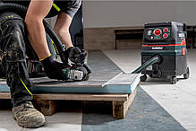 Metabo Шліфмашина кутова акумуляторна W 18 L 9-125 QUICK, 125мм, Li-Power, 2*18В, 5.2Аг, 2.3кг, фото 5