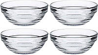 Duralex Набір салатників Gigogne, 70мл 4шт., скло, прозорий