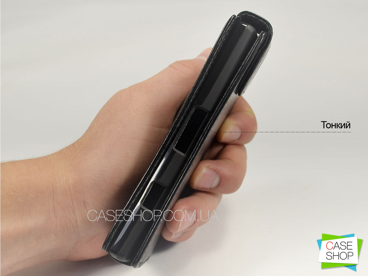 Откидной чехол из натуральной кожи для Sony Xperia S (lt26i) - фото 2 - id-p422036808