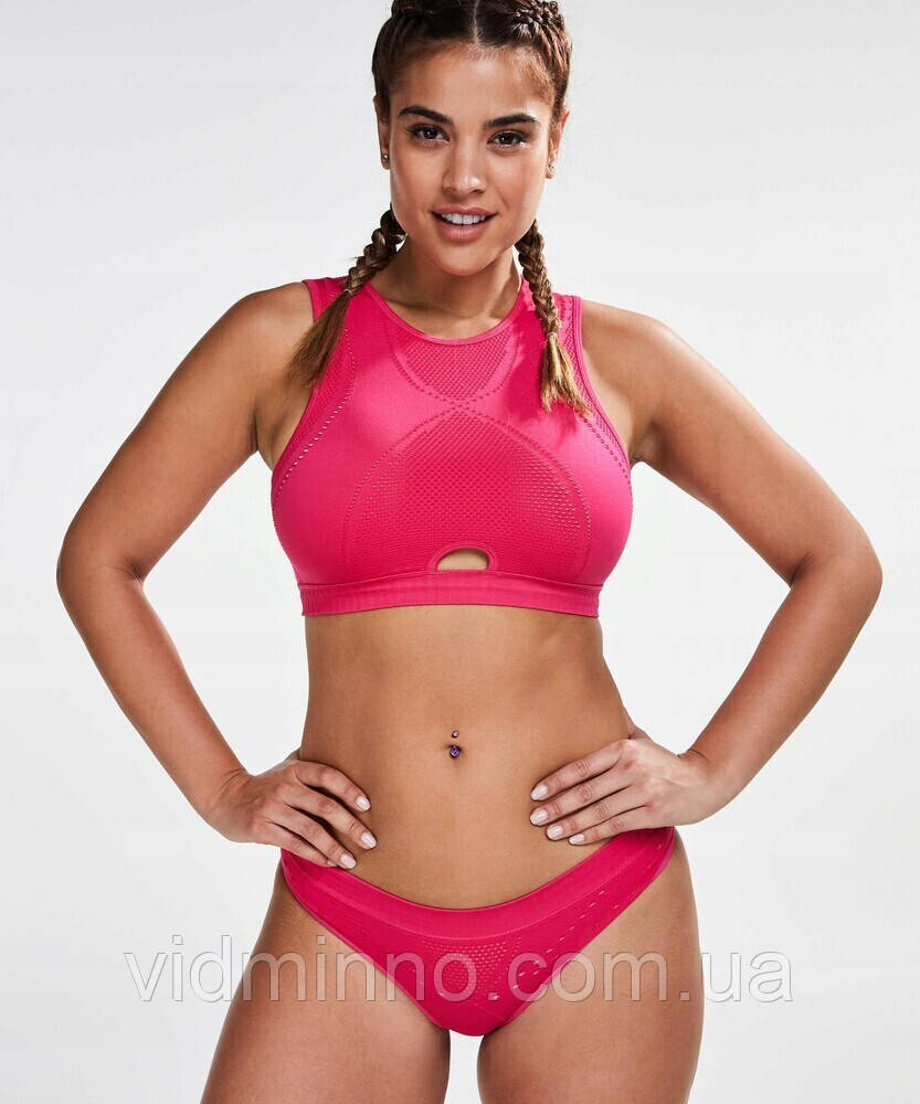 Жіночий окремий спортивний купальник Hunkemoller р.XS-S (40-42), 15661, рожевий