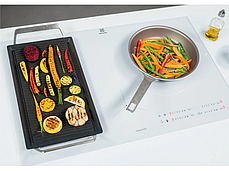 Electrolux Варильна поверхня індукційна, 80см, розширена зона, білий, фото 3