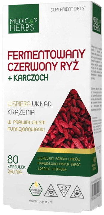 Medica Herbs Ферментований Червоний рис з Артишоком у капсулах 60 шт.