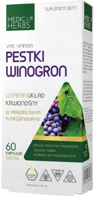Medica Herbs Виноградні кісточки 60 капсул
