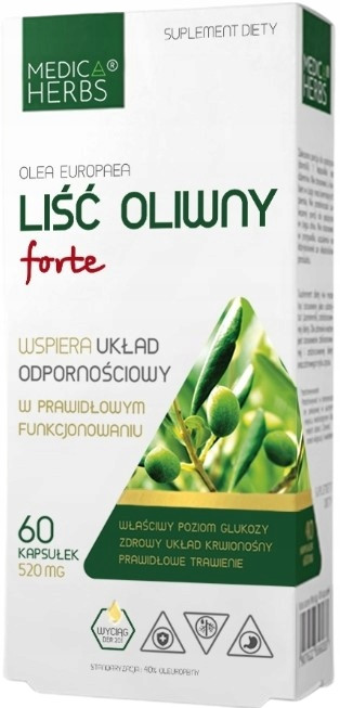 Medica Herbs Olive Leaf Forte капсули 55 мл 60 шт.