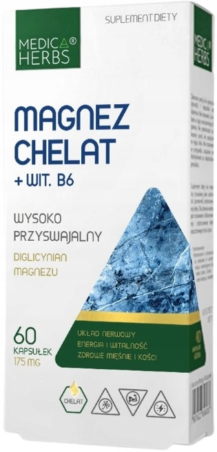 Medica Herbs Хелат магнію + вітамін B6