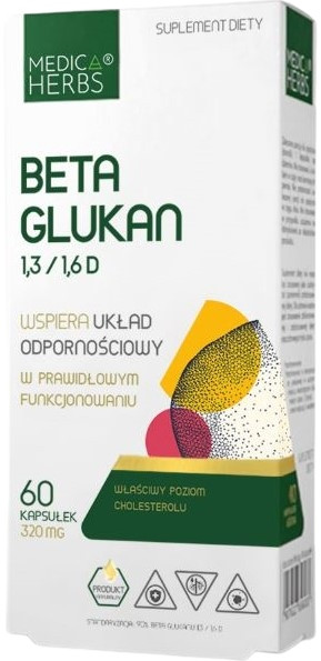 Medica Herbs Бета-глюкан 1,3/1,6 D, фото 1