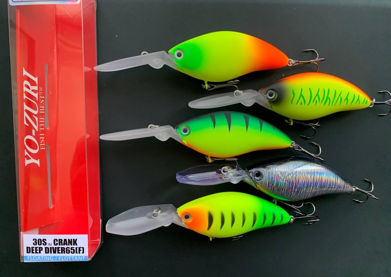 Воблер на тролінг Yo-zuri (Fishing)  3DS Crank Deep Diver 65F 17g ( набір 5шт), фото 1