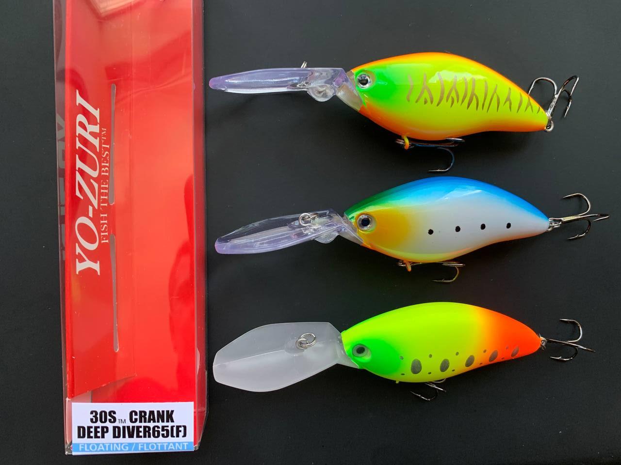 Воблер на тролінг Yo-zuri (Fishing)  3DS Crank Deep Diver 65F 17g ( набір 3шт), фото 1