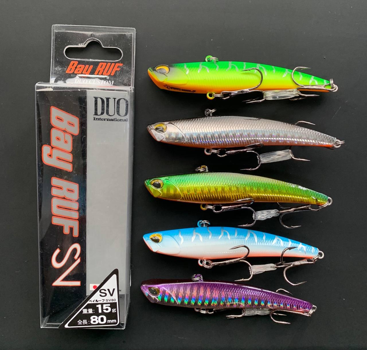 Воблер Ратлін VIB Fishing DUO BAY RUF SV-80 15g (набір 5шт), фото 1