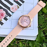 Жіночий наручний годинник з силіконовим ремінцем Skmei 2008PK Pink рожевий, фото 3