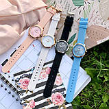 Жіночий наручний годинник з силіконовим ремінцем Skmei 2008BU Blue блакитний, фото 7